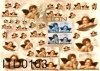 Decoupage paper ITD D0103M